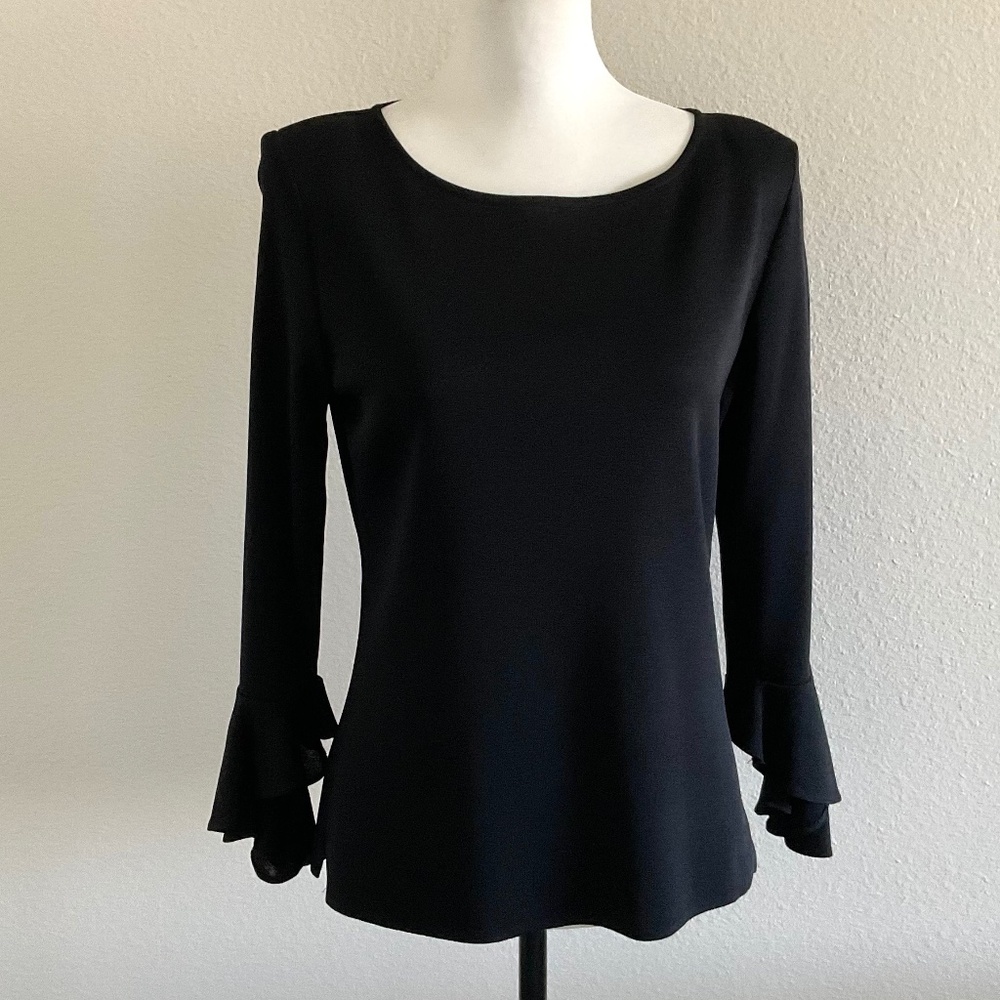 Misook Top Black Size Small
